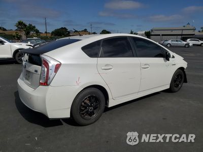 Trzecie zdjęcie samochodu z tyłu: 2014 TOYOTA PRIUS VIN:JTDKN3DU5E0365080 - miniatura