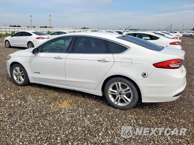 Drugie zdjęcie samochodu z przodu: 2018 FORD FUSION SE HYBRID VIN:3FA6P0LU0JR129951 - miniatura