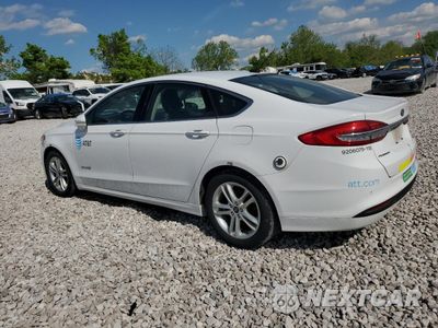 Drugie zdjęcie samochodu z przodu: 2018 FORD FUSION SE HYBRID VIN:3FA6P0LU6JR171847 - miniatura