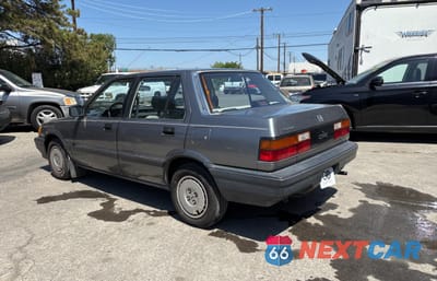 Trzecie zdjęcie samochodu z tyłu: 1986 HONDA CIVIC 1500 S VIN:JHMAK743XGS014349 - miniatura