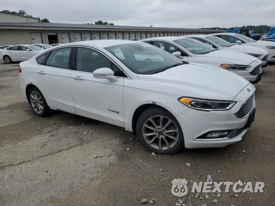 Czwarte zdjęcie samochodu z boku: 2017 FORD FUSION SE HYBRID VIN:3FA6P0LU9HR409667 - miniatura