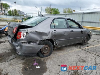 Trzecie zdjęcie samochodu z tyłu: 2006 TOYOTA COROLLA CE VIN:1NXBR32E76Z736360 - miniatura