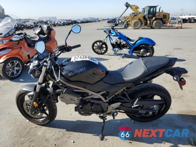 Trzecie zdjęcie samochodu z tyłu: 2022 SUZUKI SV650 VIN:JS1VP55A1N7100066 - miniatura