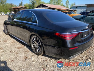 Drugie zdjęcie samochodu z przodu: 2025 MERCEDES-BENZ S 580 4MATIC VIN:W1K6G7GB6SA311957 - miniatura