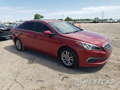 Czwarte zdjęcie samochodu z boku: 2015 HYUNDAI SONATA SE VIN:5NPE24AF3FH035623 - miniatura