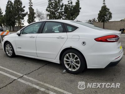 Drugie zdjęcie samochodu z przodu: 2019 FORD FUSION SE VIN:3FA6P0LUXKR124872 - miniatura