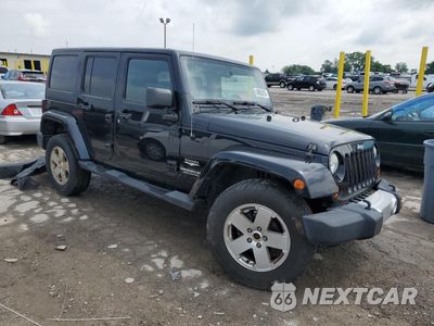 Czwarte zdjęcie samochodu z boku: 2011 JEEP WRANGLER UNLIMITED SAHARA VIN:1J4BA5H12BL592545 - miniatura