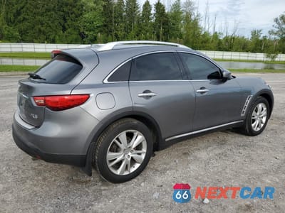 Trzecie zdjęcie samochodu z tyłu: 2012 INFINITI FX35 VIN:JN8AS1MW5CM156314 - miniatura