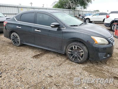 Czwarte zdjęcie samochodu z boku: 2015 NISSAN SENTRA S VIN:3N1AB7AP1FY301199 - miniatura