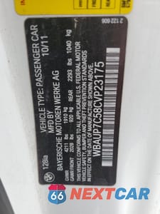 Zdjęcie 12 z 14 samochodu: 2012 BMW 128 I VIN:WBAUP7C58CVP23175 - miniatura