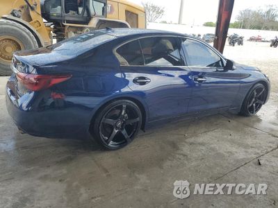 Trzecie zdjęcie samochodu z tyłu: 2021 INFINITI Q50 LUXE VIN:JN1EV7BP9MM706007 - miniatura