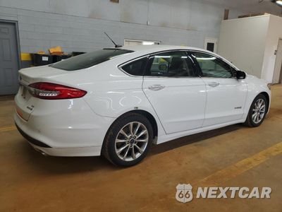 Trzecie zdjęcie samochodu z tyłu: 2017 FORD FUSION SE HYBRID VIN:3FA6P0LU7HR410042 - miniatura