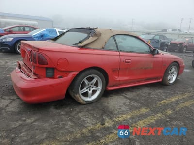 Trzecie zdjęcie samochodu z tyłu: 1997 FORD MUSTANG GT VIN:1FALP45X9VF117060 - miniatura