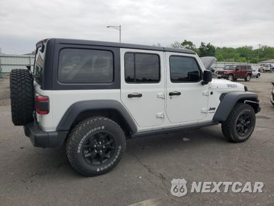 Trzecie zdjęcie samochodu z tyłu: 2020 JEEP WRANGLER UNLIMITED SPORT VIN:1C4HJXDN3LW219051 - miniatura