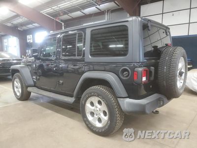 Drugie zdjęcie samochodu z przodu: 2018 JEEP WRANGLER UNLIMITED SPORT VIN:1C4HJXDG5JW127051 - miniatura