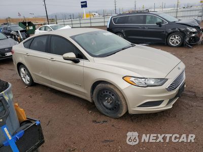 Czwarte zdjęcie samochodu z boku: 2018 FORD FUSION SE HYBRID VIN:3FA6P0LU3JR274773 - miniatura