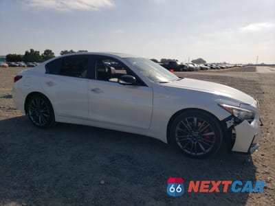 Czwarte zdjęcie samochodu z boku: 2024 INFINITI Q50 RED SPORT 400 VIN:JN1FV7DR8RM680512 - miniatura