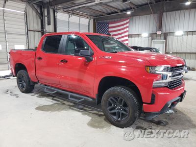 Czwarte zdjęcie samochodu z boku: 2021 CHEVROLET SILVERADO K1500 LT TRAIL BOSS VIN:3GCPYFED7MG281155 - miniatura