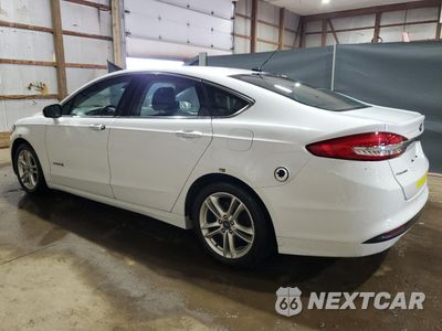 Drugie zdjęcie samochodu z przodu: 2018 FORD FUSION SE HYBRID VIN:3FA6P0LU7JR172019 - miniatura
