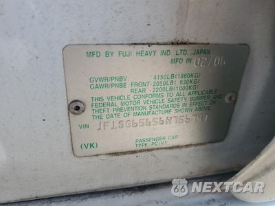 Zdjęcie 13 z 13 samochodu: 2006 SUBARU FORESTER 2.5X PREMIUM VIN:JF1SG65656H756797 - miniatura
