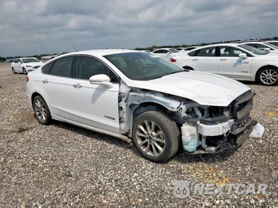 Czwarte zdjęcie samochodu z boku: 2017 FORD FUSION SE HYBRID VIN:3FA6P0LU4HR409026 - miniatura