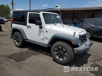 Czwarte zdjęcie samochodu z boku: 2013 JEEP WRANGLER SPORT VIN:1C4AJWAG8DL521410 - miniatura