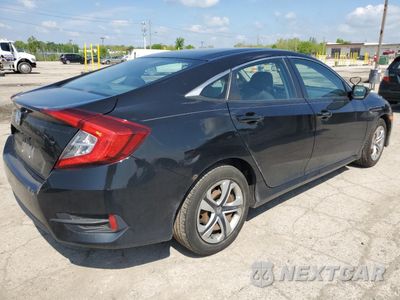 Trzecie zdjęcie samochodu z tyłu: 2016 HONDA CIVIC LX VIN:2HGFC2F53GH519986 - miniatura