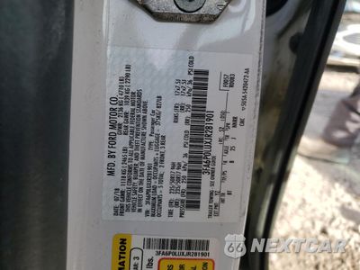 Zdjęcie 12 z 12 samochodu: 2018 FORD FUSION SE HYBRID VIN:3FA6P0LUXJR281901 - miniatura