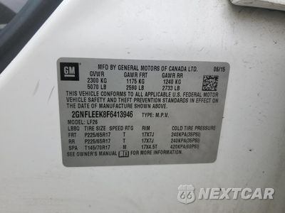 Zdjęcie 13 z 13 samochodu: 2015 CHEVROLET EQUINOX LS VIN:2GNFLEEK8F6413946 - miniatura