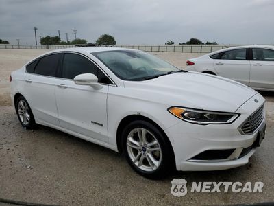 Czwarte zdjęcie samochodu z boku: 2018 FORD FUSION SE HYBRID VIN:3FA6P0LU2JR129806 - miniatura