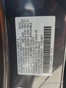 Zdjęcie 13 z 15 samochodu: 2022 HONDA ODYSSEY EXL VIN:5FNRL6H70NB064227 - miniatura