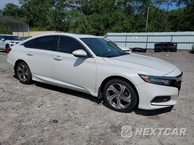 Czwarte zdjęcie samochodu z boku: 2018 HONDA ACCORD EX VIN:1HGCV1F49JA138227 - miniatura