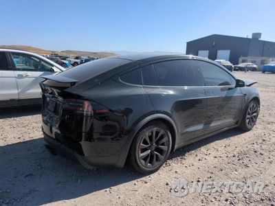 Trzecie zdjęcie samochodu z tyłu: 2022 TESLA MODEL X VIN:7SAXCAE59NF346351 - miniatura