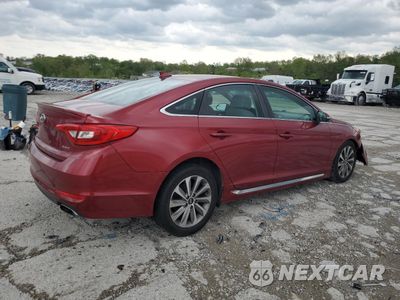 Trzecie zdjęcie samochodu z tyłu: 2016 HYUNDAI SONATA SPORT VIN:5NPE34AF4GH314089 - miniatura