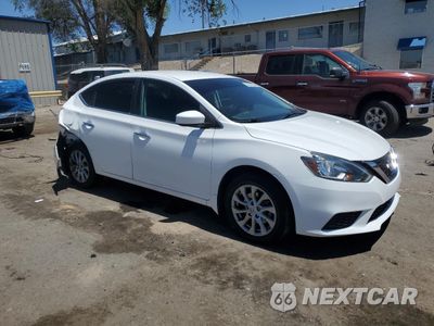 Czwarte zdjęcie samochodu z boku: 2018 NISSAN SENTRA S VIN:3N1AB7AP9JL661665 - miniatura