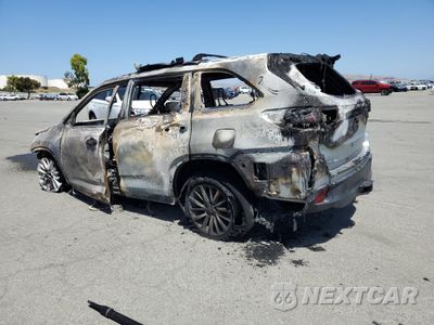 Drugie zdjęcie samochodu z przodu: 2019 TOYOTA HIGHLANDER SE VIN:5TDKZRFH0KS559757 - miniatura