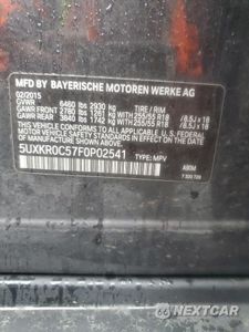 Zdjęcie 13 z 13 samochodu: 2015 BMW X5 XDRIVE35I VIN:5UXKR0C57F0P02541 - miniatura