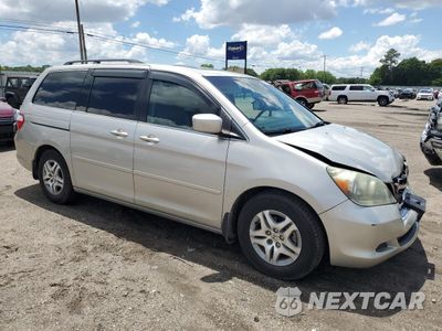Czwarte zdjęcie samochodu z boku: 2006 HONDA ODYSSEY EXL VIN:5FNRL38626B443348 - miniatura