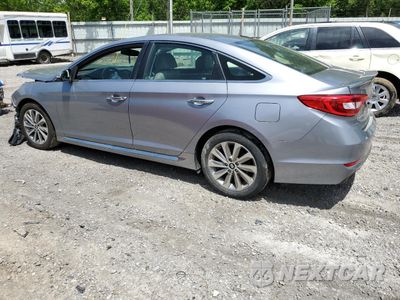 Drugie zdjęcie samochodu z przodu: 2016 HYUNDAI SONATA SPORT VIN:5NPE34AF3GH406522 - miniatura