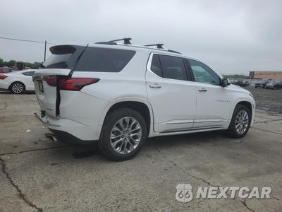 Trzecie zdjęcie samochodu z tyłu: 2023 CHEVROLET TRAVERSE PREMIER VIN:1GNEVKKW9PJ127197 - miniatura
