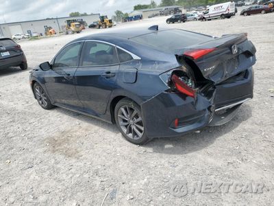 Drugie zdjęcie samochodu z przodu: 2021 HONDA CIVIC EX VIN:19XFC1F36ME011008 - miniatura