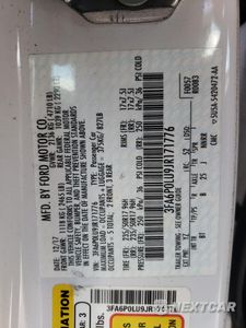 Zdjęcie 12 z 12 samochodu: 2018 FORD FUSION SE HYBRID VIN:3FA6P0LU9JR171776 - miniatura