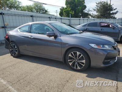 Czwarte zdjęcie samochodu z boku: 2017 HONDA ACCORD EXL VIN:1HGCT2B87HA002774 - miniatura