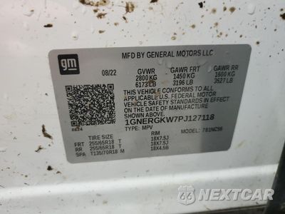 Zdjęcie 14 z 16 samochodu: 2023 CHEVROLET TRAVERSE LT VIN:1GNERGKW7PJ127118 - miniatura