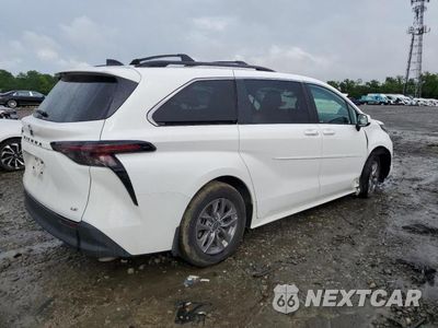 Trzecie zdjęcie samochodu z tyłu: 2025 TOYOTA SIENNA LE VIN:5TDBSKFC7SS154429 - miniatura
