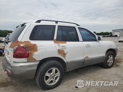 Trzecie zdjęcie samochodu z tyłu: 2002 HYUNDAI SANTA FE GLS VIN:KM8SC13D92U292632 - miniatura