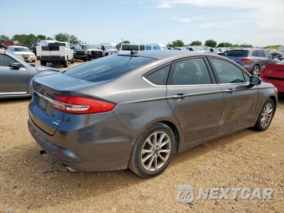 Trzecie zdjęcie samochodu z tyłu: 2017 FORD FUSION SE VIN:3FA6P0HD5HR292601 - miniatura
