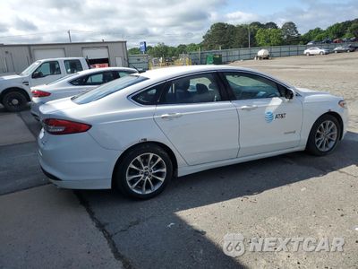 Trzecie zdjęcie samochodu z tyłu: 2017 FORD FUSION SE HYBRID VIN:3FA6P0LU7HR410154 - miniatura