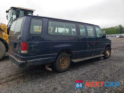 Trzecie zdjęcie samochodu z tyłu: 2003 FORD ECONOLINE E350 SUPER DUTY WAGON VIN:1FBSS31L73HA78508 - miniatura