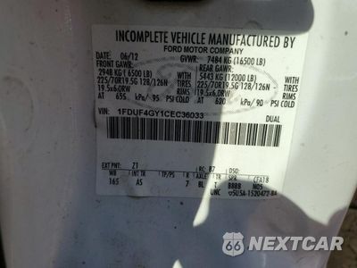 Zdjęcie 13 z 13 samochodu: 2012 FORD F450 SUPER DUTY VIN:1FDUF4GY1CEC36033 - miniatura